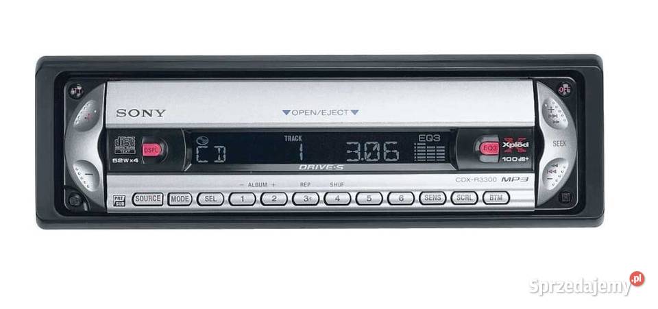 Radio CDMP3 Sony CDXR3300 DriveS Xpld Kielce