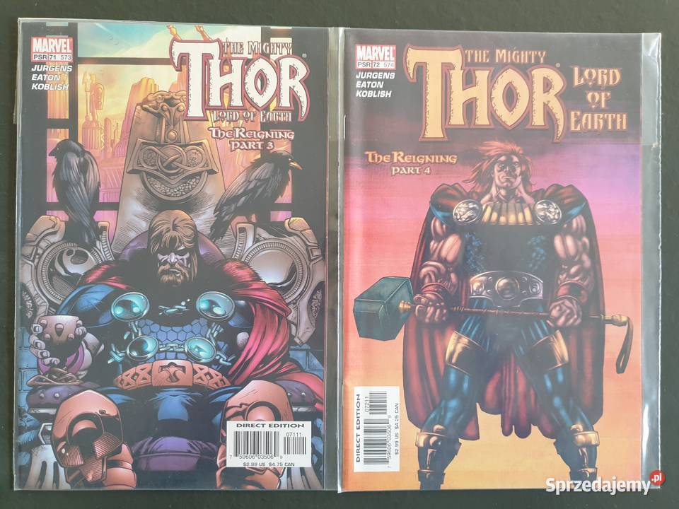 Thor kolekcja 16 komiksów Marvel USA Gdynia sprzedam