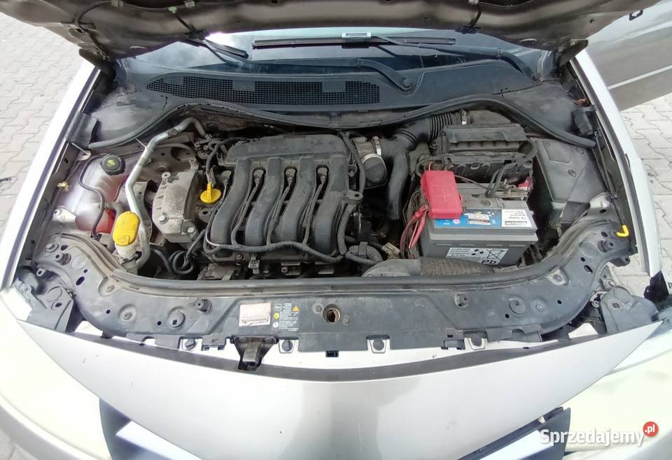 Megane 2 lift 16 B 2008r uszkodzony Radom