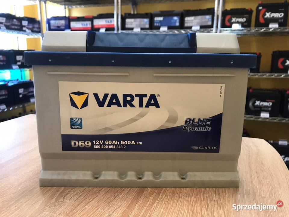 Akumulator VARTA Blue D59 60Ah 540A DOWÓZ Gdańsk