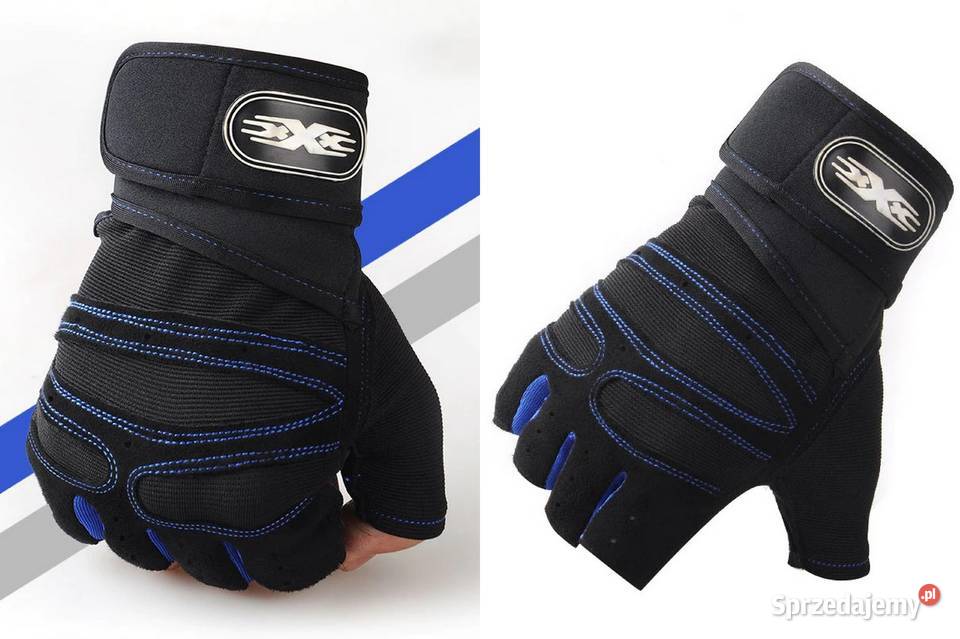 Rękawice sportowe gimnastyczne Pro Fitness łódzkie Sieradz