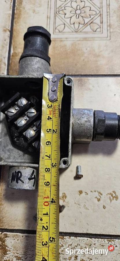 Lata 70 teAluminiumOdgałęźnik instalacyjnyrozeta Barlinek sprzedam