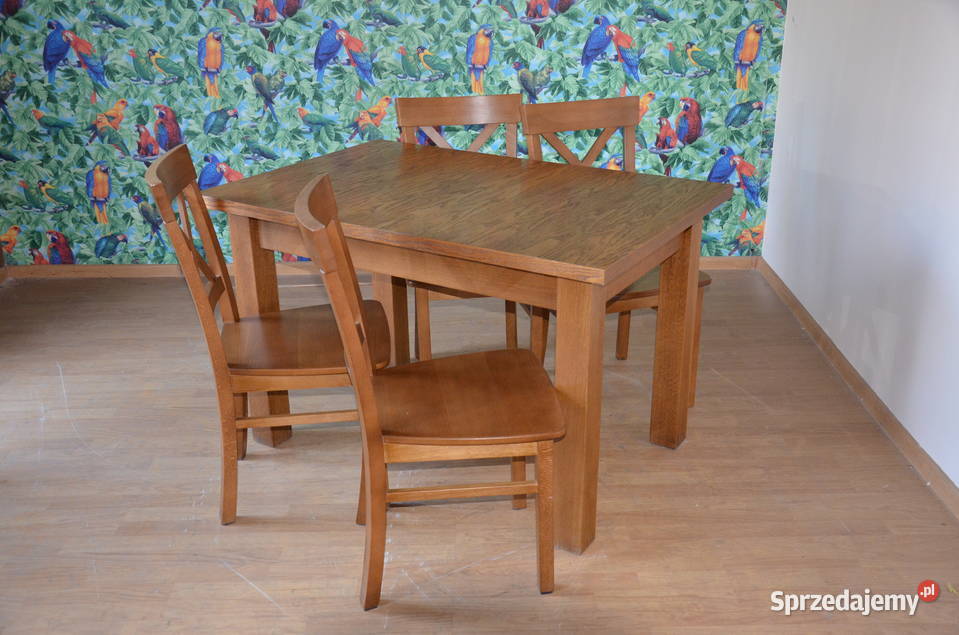 Stoły do lokalu Meble drewniane Stół rozkładany Gliwice