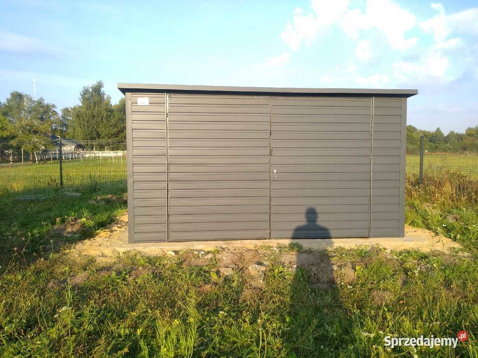Garaż blaszany 4x5 kolor Sprzedaż Ożarów Mazowiecki sprzedam