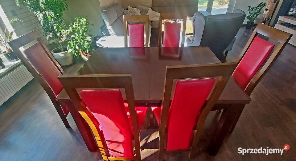 Zestaw do jadalni stół krzesła wielkopolskie Poznań
