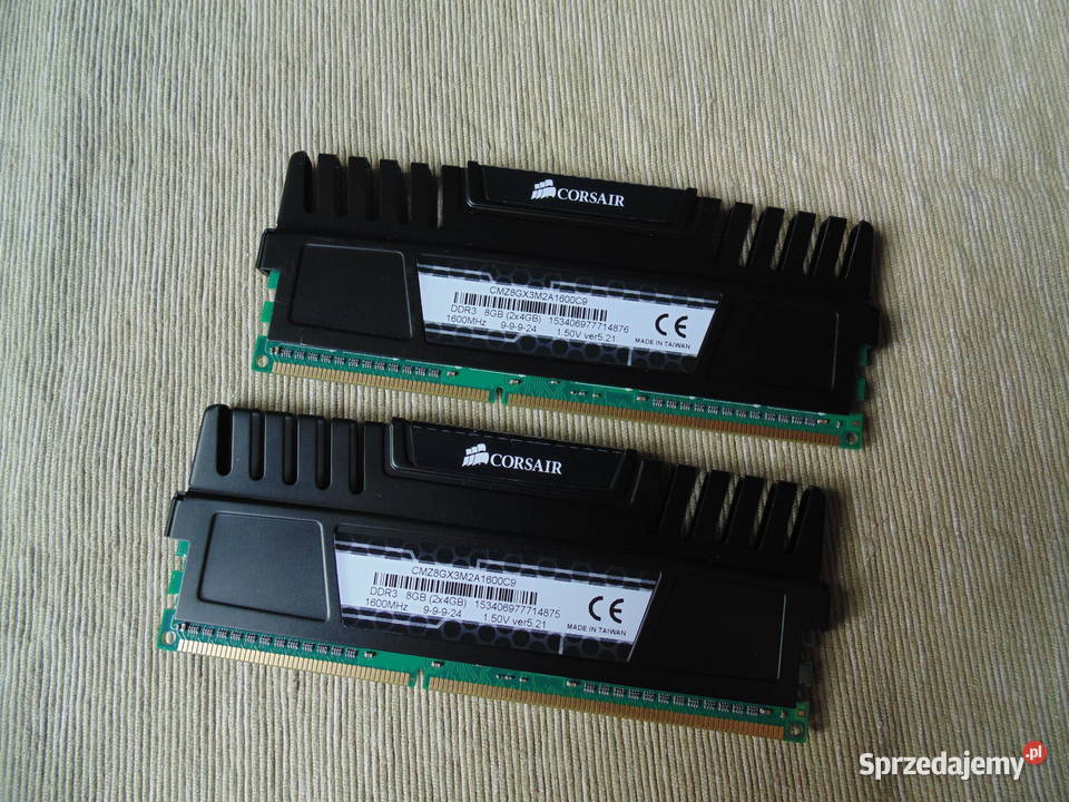 Pamięć RAM Corsair Vengeance DDR3 8GB 1600MHz Warszawa