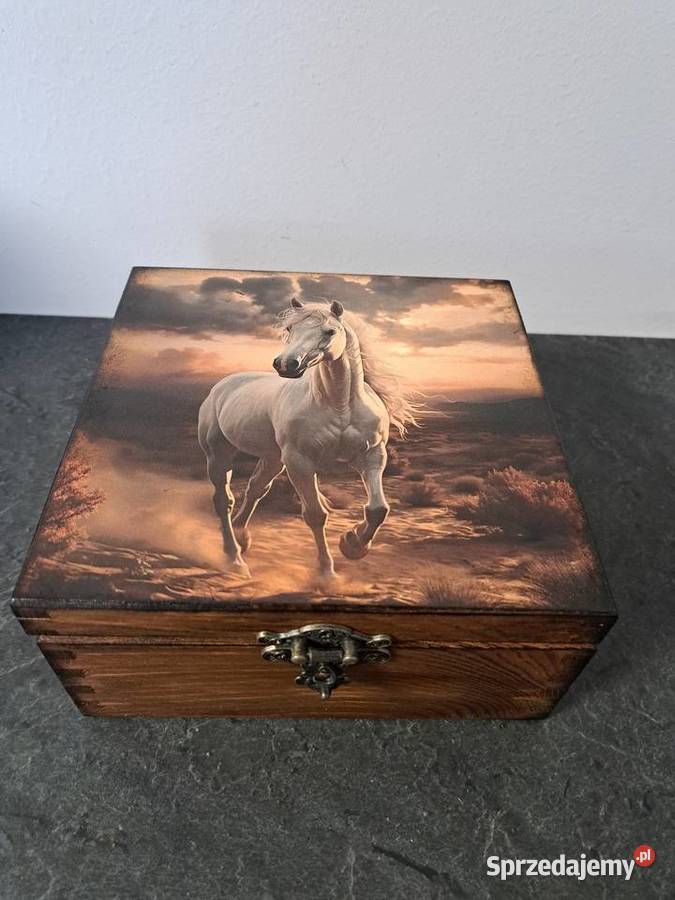 Szkatułka konie handmade Kędzierzyn-Koźle