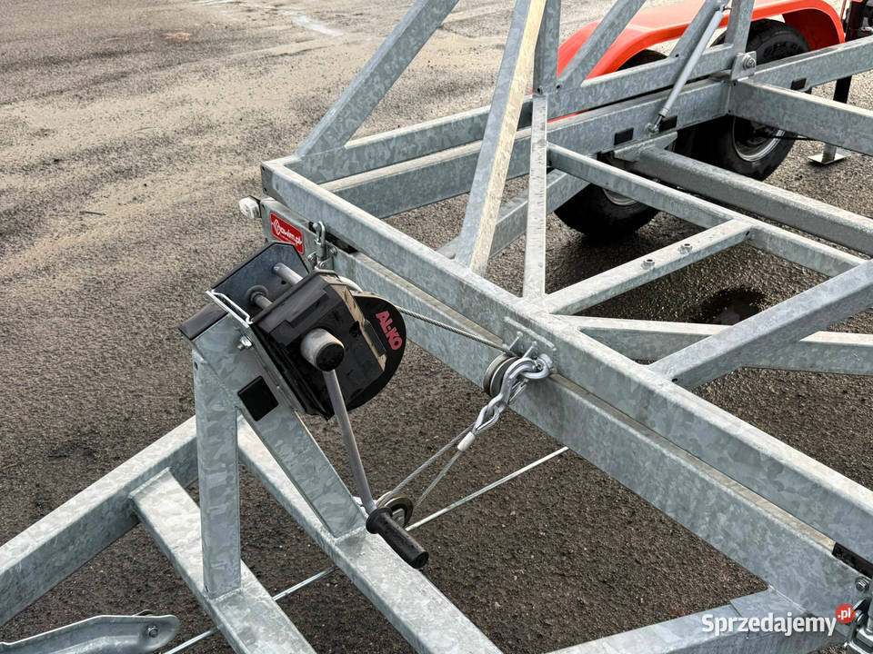 Przyczepa kablówka do bębnów kabli drutów wielkopolskie Poznań