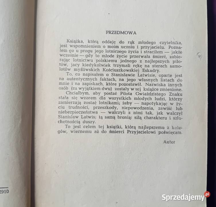 Janusz Meissner Pilot gwiaździstego znaku AWIR sprzedam