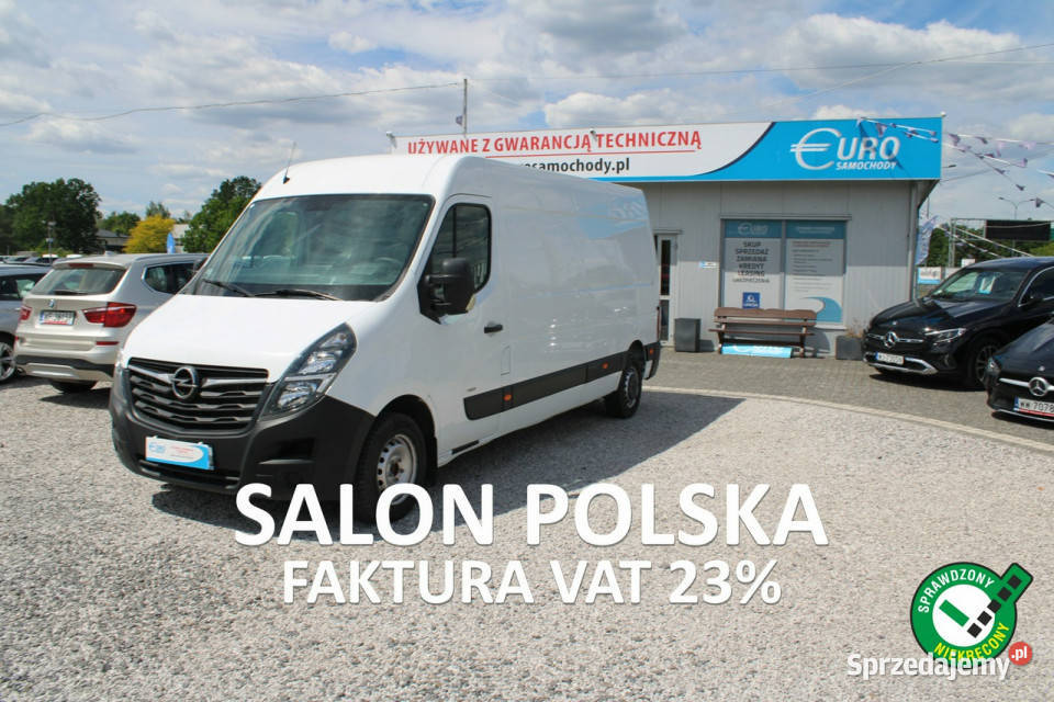 Opel Movano 23 136 L3H2 FVAT FWD netto 53252PLN autoalarm