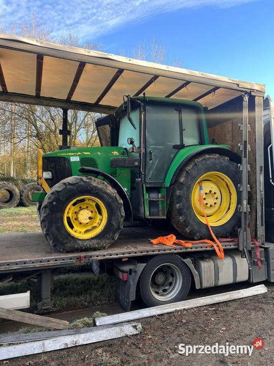 John Deere 6420 TLS 4 cyl turbo 110 Uszkodzony Pneumatyczne siedzenie wielkopolskie Łobżenica sprzedam