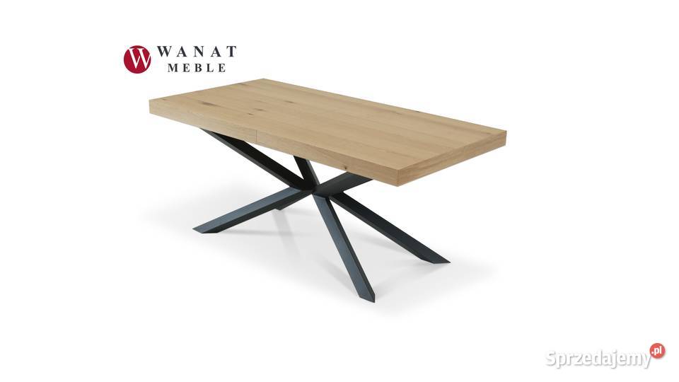 Stół Linatte 160 x 90 rozkładany dąb nat dziki Warszawa