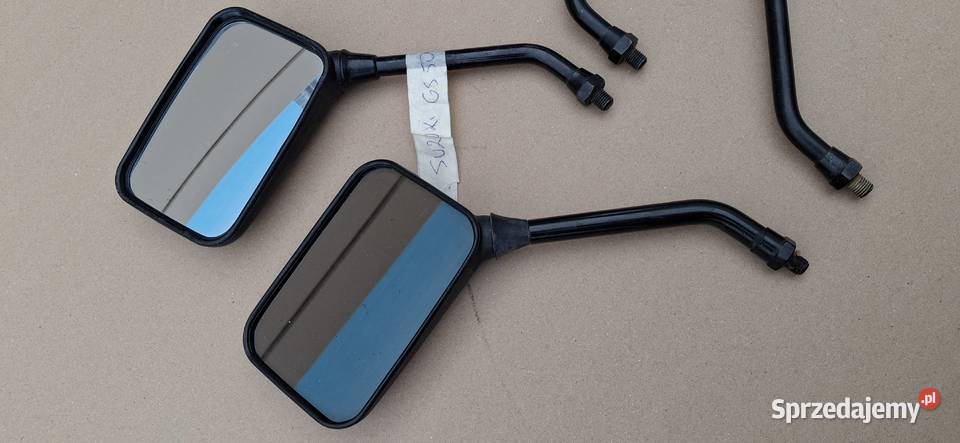 SUZUKI GS500 LUSTERKO LUSTERKA LEWE PRAWE Lusterka Bieleń