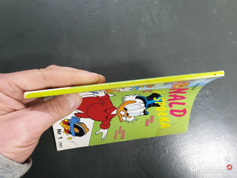 Donald i Spółka 1 wydanie pierwsze 1991 pomorskie