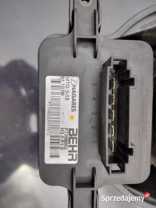 dmuchawa wentylator rezystor opornica Peugeot Dmuchawy Nowa Sól