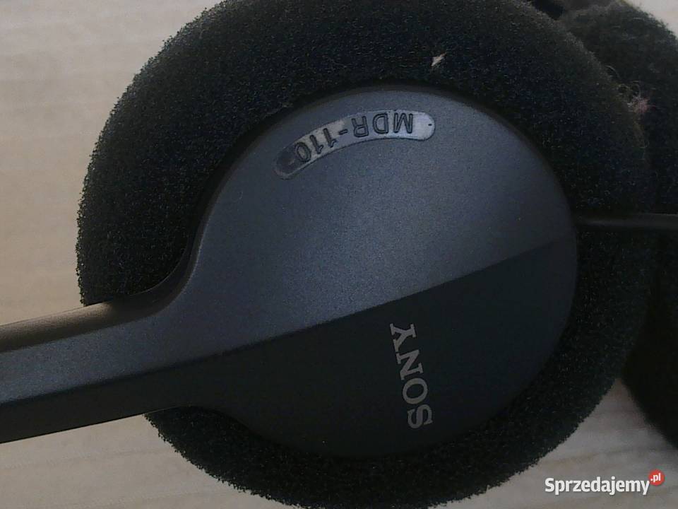 Słuchawki nauszne SONY MDR110 Słuchawki i głośniki Słuchawki i głośniki Płońsk