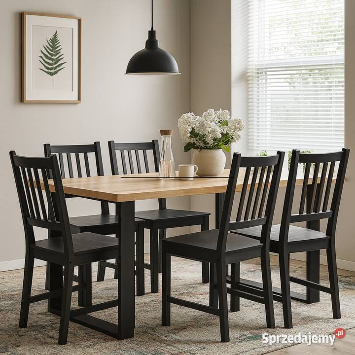 Stół Dębowy Prostokątny 200 100 75 Lity małopolskie Gdów sprzedam