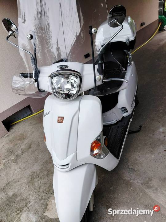 Skuter Kymco Like 125 włoski biały motocykl automatyczna Przemyśl