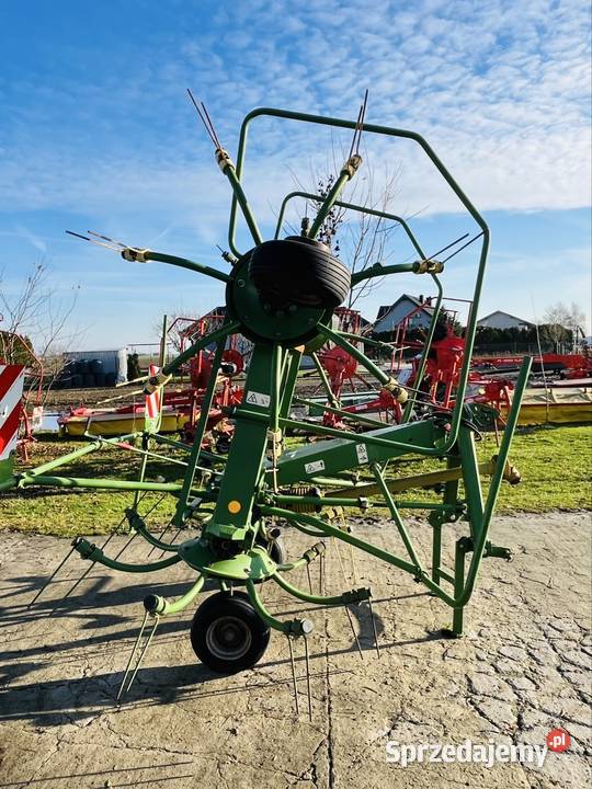 Przetrząsacz Krone KW 552 przetrząsarka Krone Zgrabiarki i przetrząsacze Chwałkowo