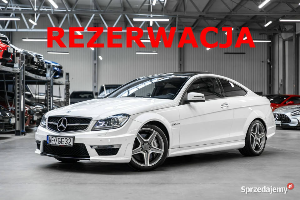 Mercedes C 63 AMG Bezwypadkowy Przebieg 7900 światła LED Węgrzce