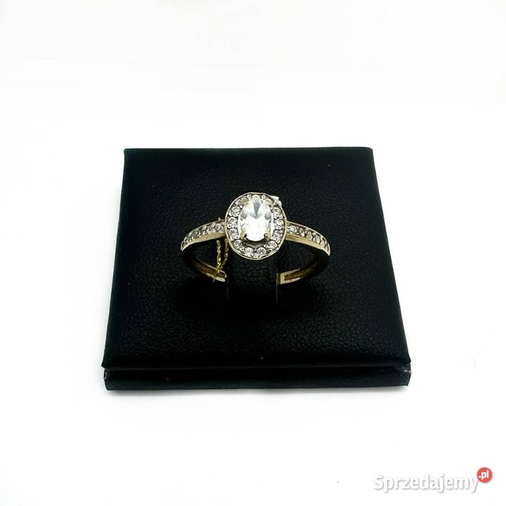 Złoty Pierścionek pr 333 205g R17 Biżuteria warmińsko-mazurskie Elbląg