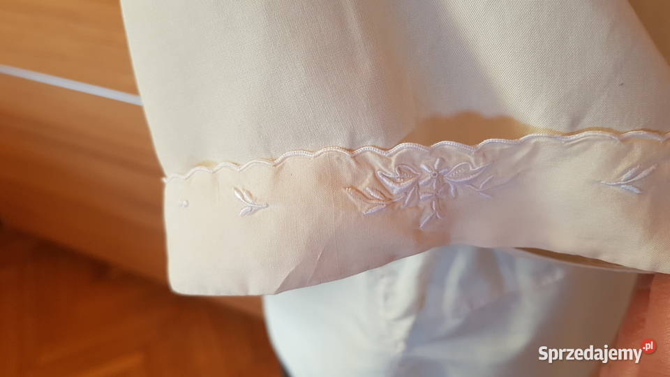 jedwabna bluzka z lat 40 vintage