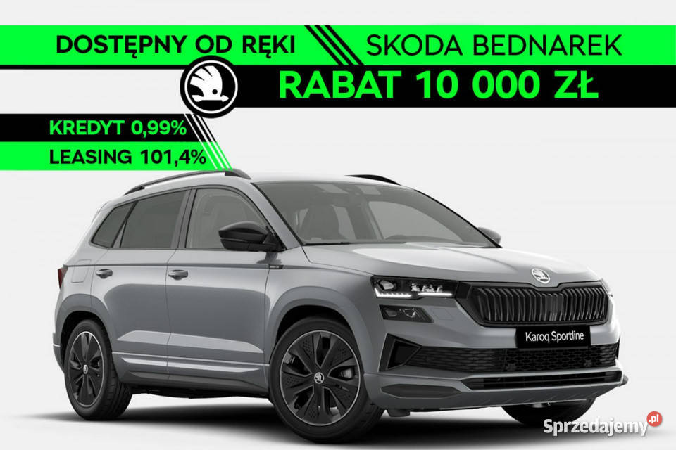 koda Karoq Sportline 15 TSI 150 DSG Dostępny 4/5 Łódź