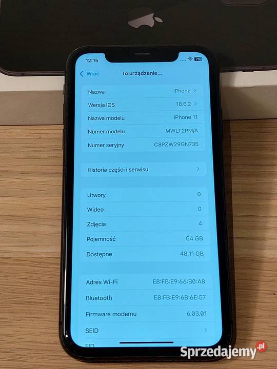 iPhone 11 64GB 76 Czarny Idealny Stan mazowieckie Warszawa