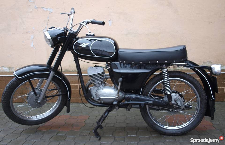 WSK 125 Garbuska z częściami 125cm3 Rumia