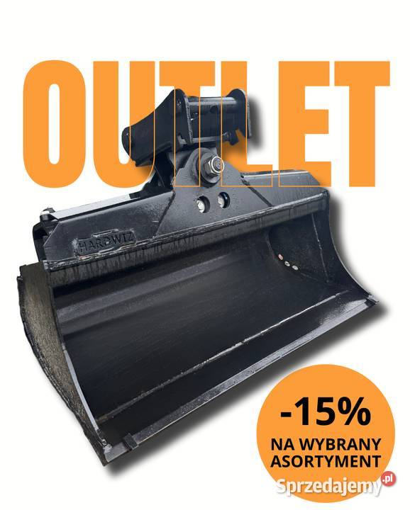 Łyżka skarpowa hydrauliczna 100 254t HARDOX Głogoczów