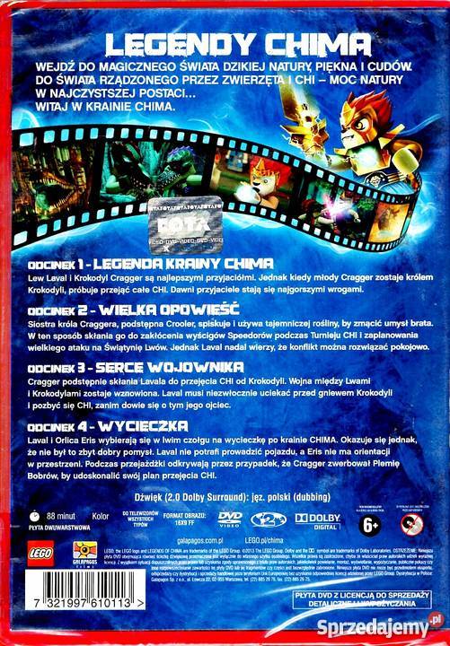 LEGO CHIMA SEZON 1 ODCINKI 1 4