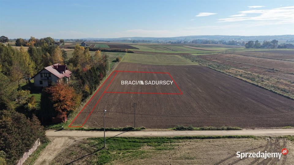 Do sprzedaży działka Sieciechowice 1500m2 32.71m małopolskie