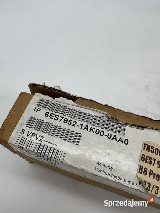 Siemens 6ES7 9521AK000AA0 Memory Card 1 MB Warszawa
