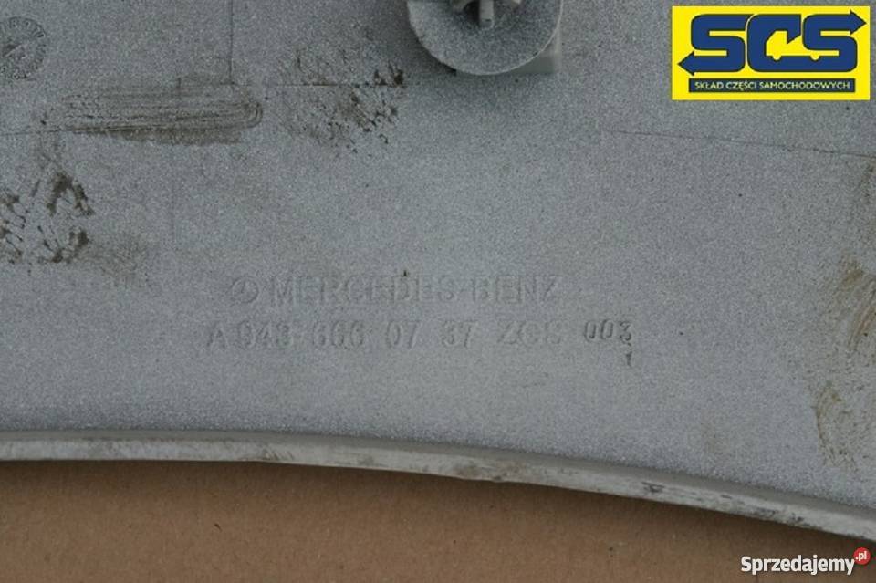 MERCEDES ACTROS LISTWA NAKŁADKA STOPNICY BANAN
