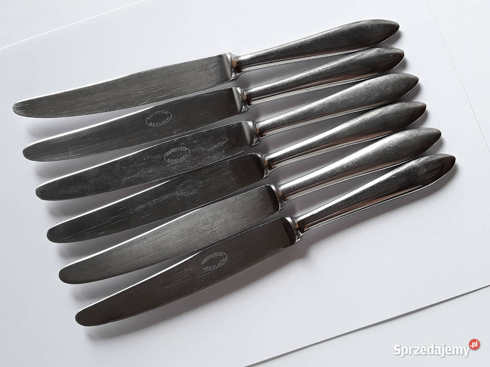 Kute noże obiadowe 3 KROPLA WODY Gerlach sztućce Sztućce Dąbrowa Górnicza