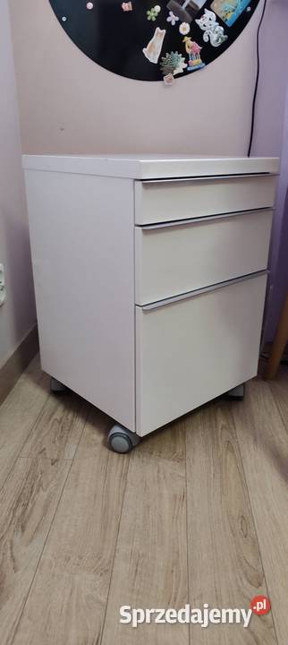 Kontenerek IKEA Besta Burs na kółkach biały mazowieckie