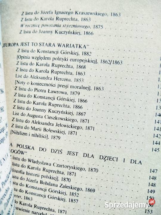 Norwid Gorzki to chleb jest polskość myśli mazowieckie Warszawa