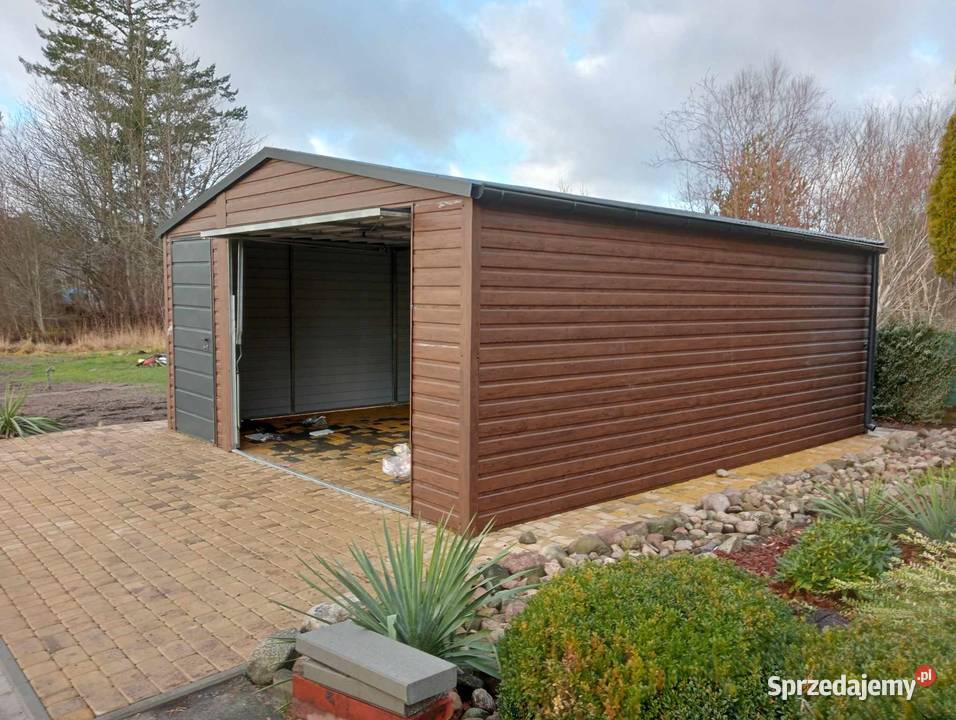 Garaż Blaszany 45x6 m Drewnopodobny Profil zachodniopomorskie