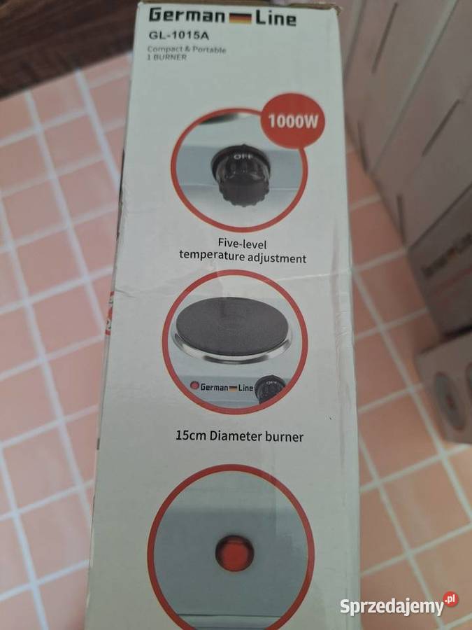 Elektryczna Kuchenka 1 palnik Kuchenki i piekarniki Radom