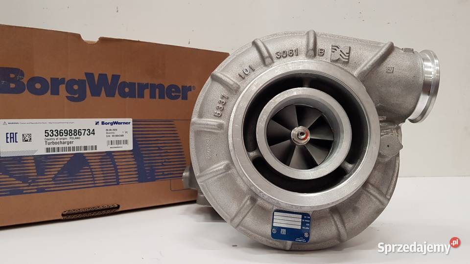 Nowa turbosprężarka BorgWarner mazowieckie Siedlce sprzedam