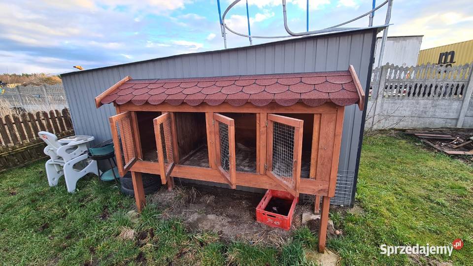 Klatka królików używana jeden sezon Szydłowo