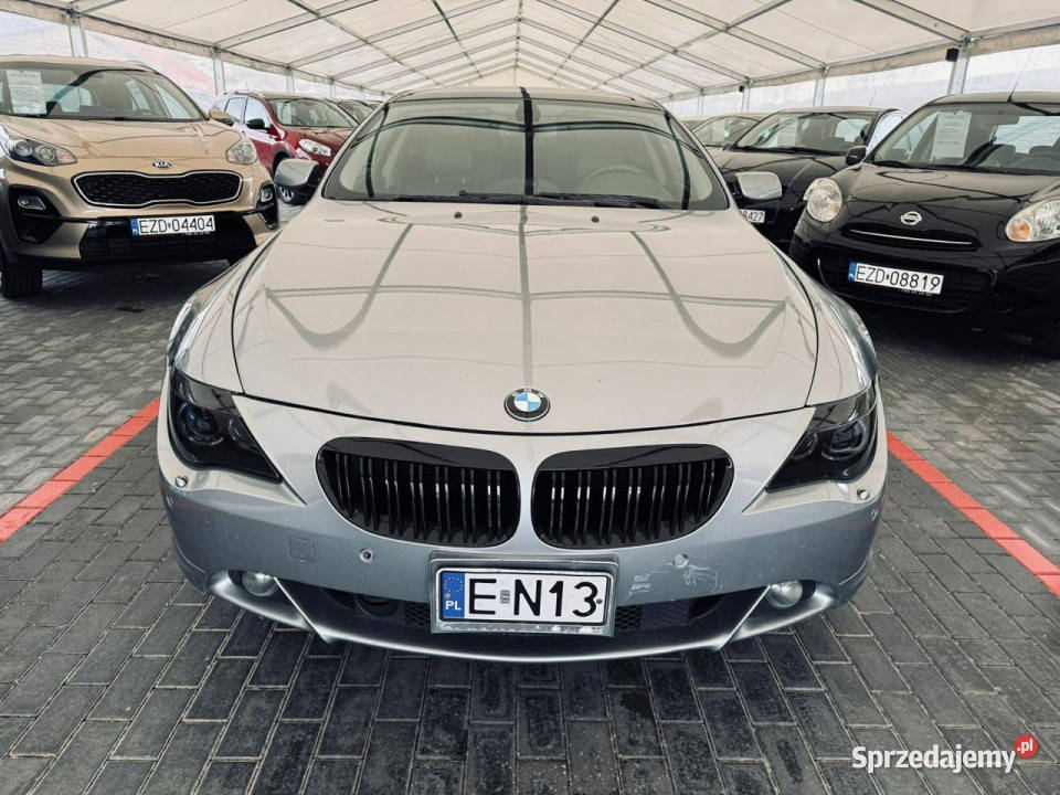 BMW 650 48 Benzyna 367 Zarejestrowana E63E64 4799cm3 Zduńska Wola