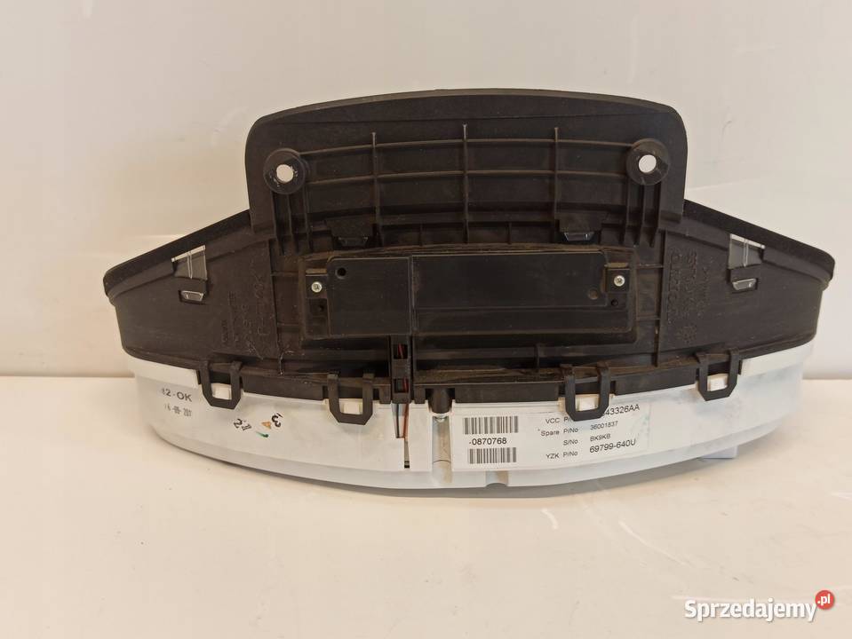 VOLVO S80 ZEGARY LICZNIK MPH 31343326AA RHD