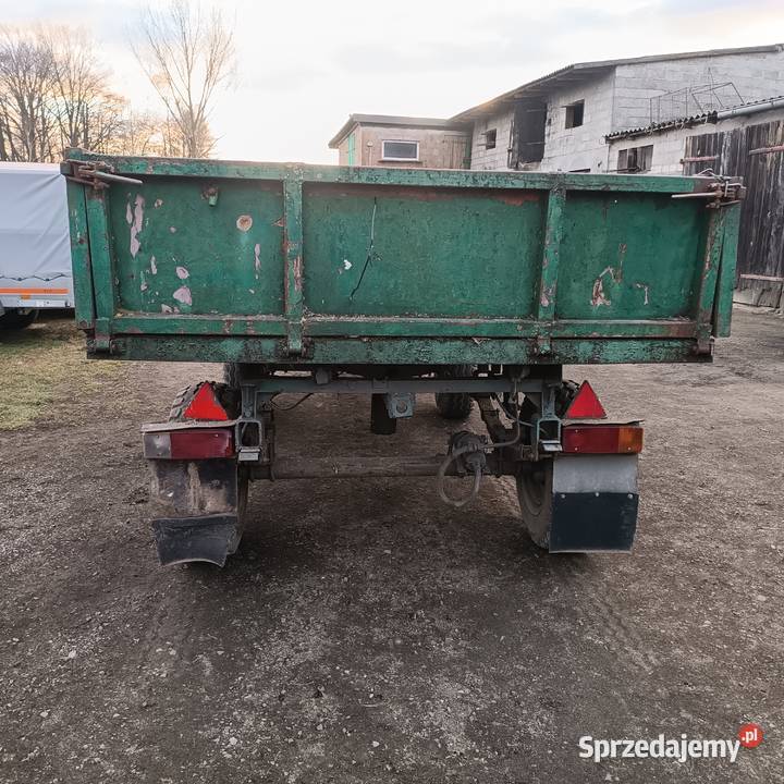Przyczepa wywrotka d35 nieuszkodzony Uniejów