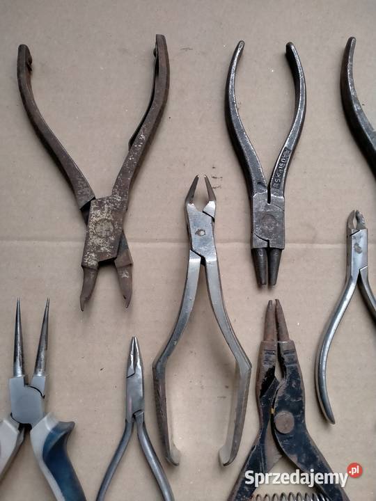 Duży zestaw szczypiec Narzędzia sprzedam