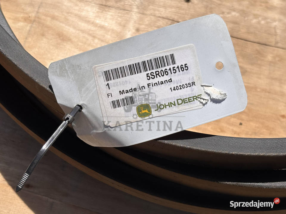 John Deere 5SR0615165 Pasek Klinowy Jastrzębniki