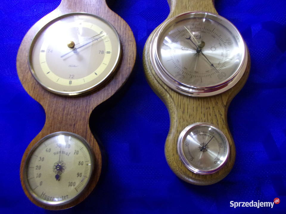 2 Stary Niemiecki Barometr z lat 7080 tych Warszawa sprzedam