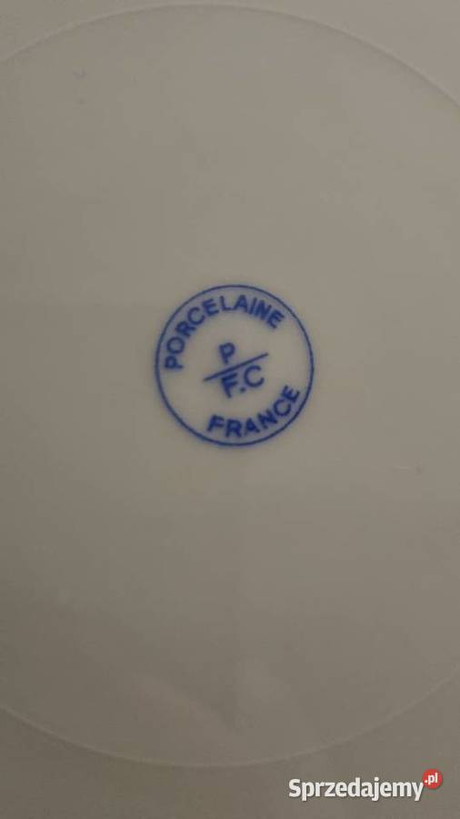 Talerze Z Rajskim Ptakiem Płytkie Porcelana Wola Podłężna