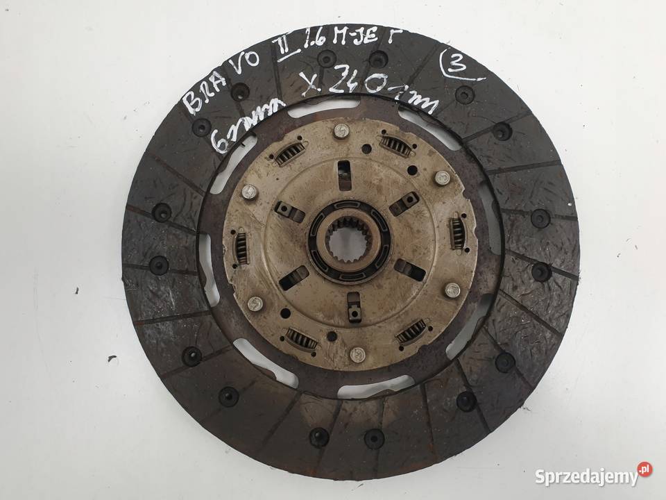 Fiat Grande Punto 16 MJET TARCZA DOCISK sprzęgło Chełm sprzedam