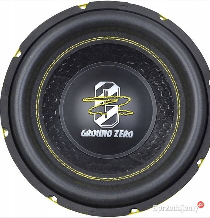 Ground Zero GZIW 10XSPL D2BR 700W subwoofer 25 mazowieckie Warszawa